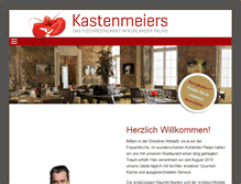 Tablet Screenshot of kastenmeiers.de